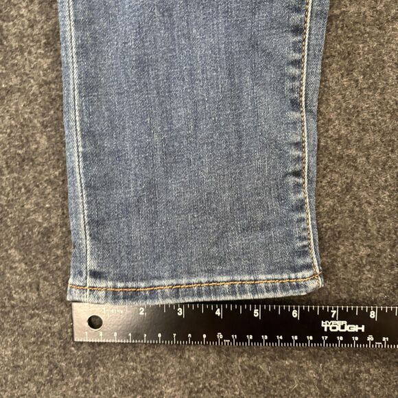 Levis Jeans Women's 26 Blue Wedgie Straight Button Fly High Rise Denim Pants - Picture 8 of 14